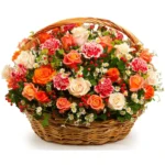 Корзина с цветами Летний вальс